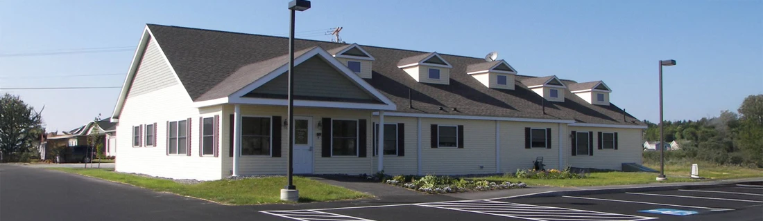 View of Clinic from the Outside Parking Lot